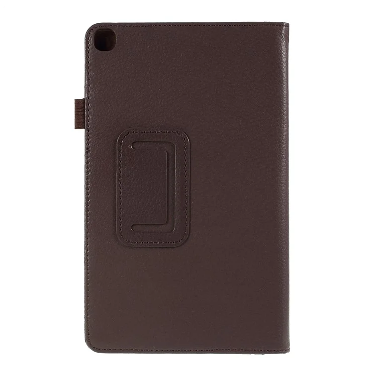For Samsung Galaxy Tab A 8.0 Wi-Fi (2019) SM-T290 Leather Tablet Case - Coffee