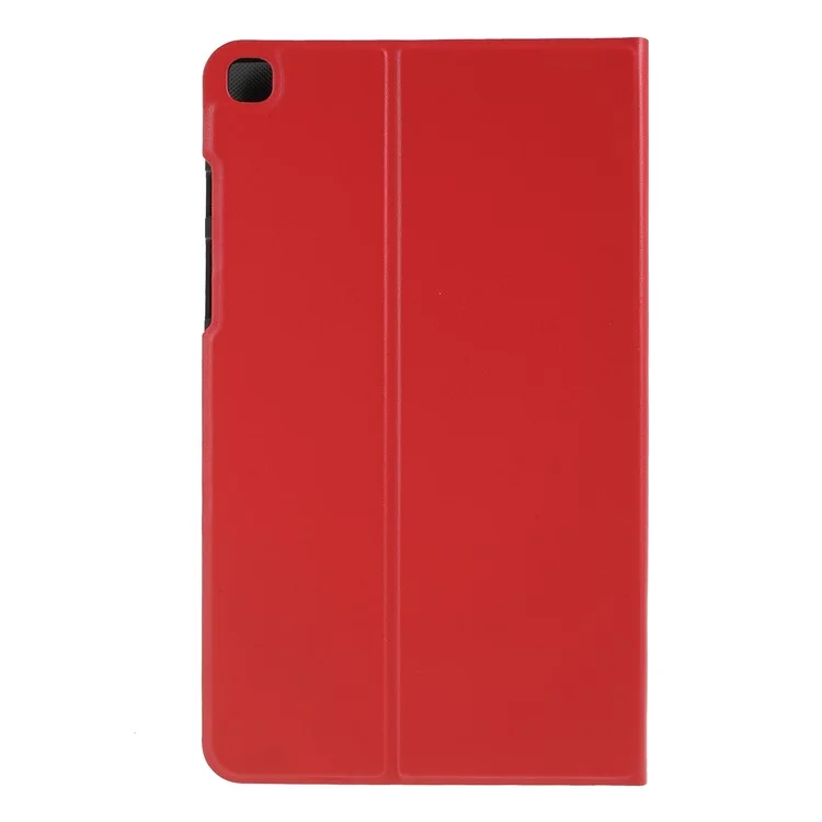 PU Leather Stand Shell Para Samsung Galaxy Tab A 8.0 Wi-Fi (2019) SM-T290 - Rojo