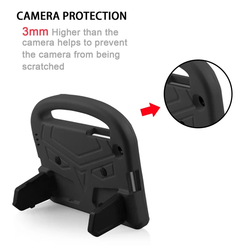 Sparrow Design Shockproof Kids Friendly EVA Casing for Samsung Galaxy Tab A 10.1 (2019) - Black