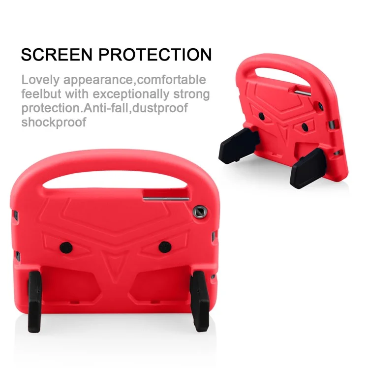 Für Samsung Galaxy Tab A 8.0 (2019) Mit S Pen P200 P205 Sparrow -style Schockdichte EVA Cover Shell Mit Kickstand - Rot