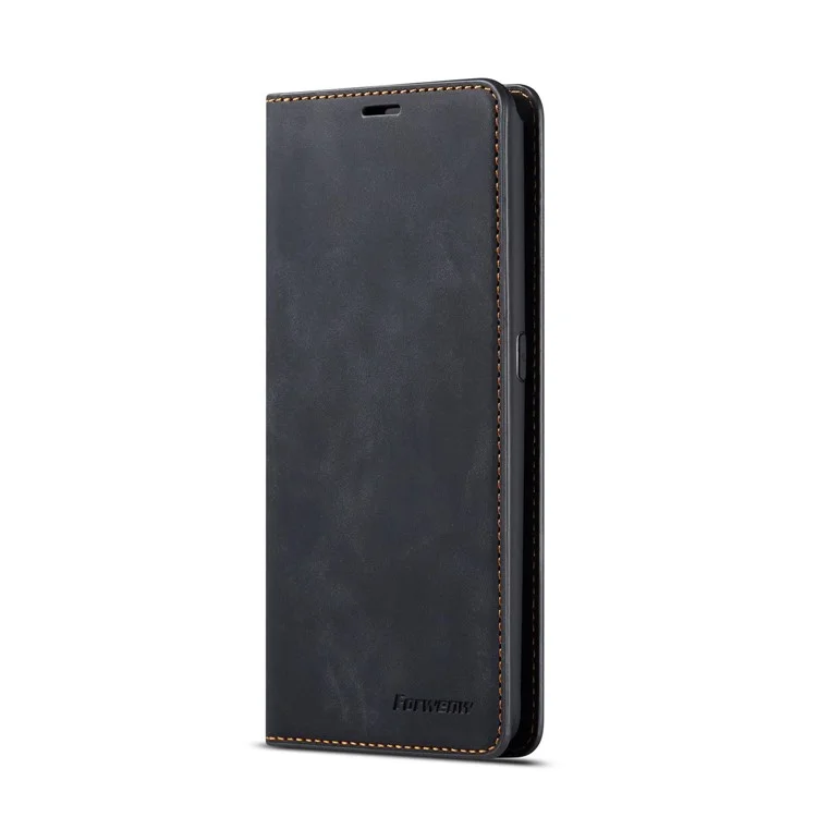 Forwenw Fantasy Series Per Samsung Galaxy A80 / A90 Custodia Per Portafoglio In Pelle Tattile In Pelle - Nero