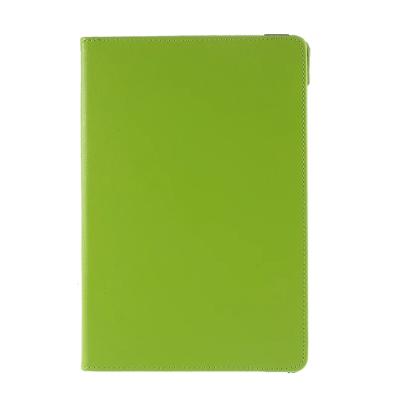 For Samsung Galaxy Tab S6 SM-T860 (Wi-Fi) Leather Tablet Protective Case with Rotary Stand - Green