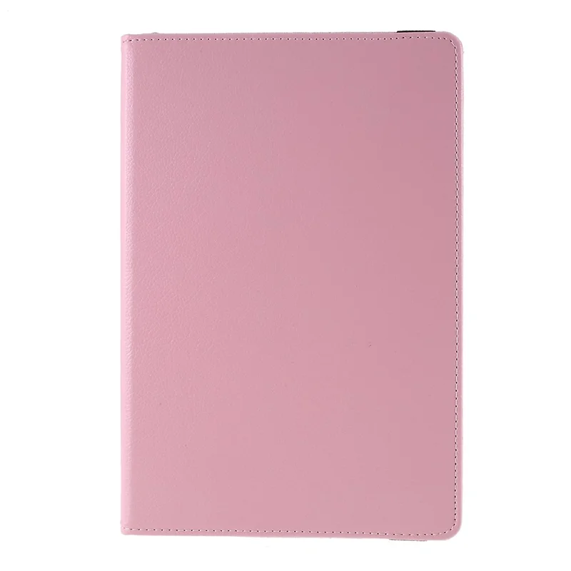 For Samsung Galaxy Tab S6 SM-T860 (Wi-Fi) Leather Tablet Protective Case with Rotary Stand - Pink
