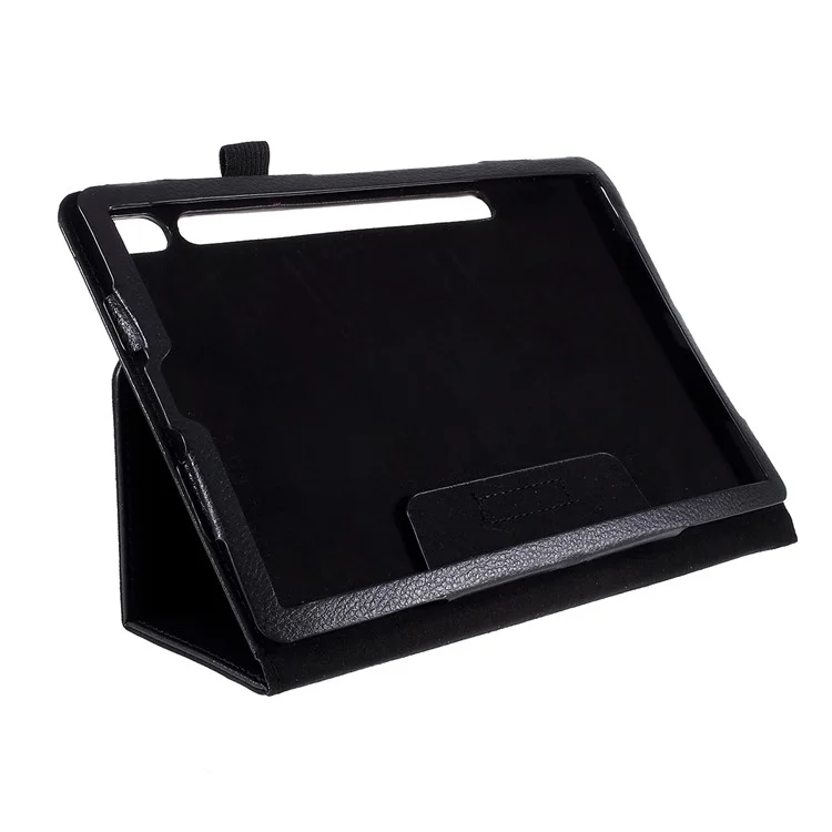 Cas de Couverture de Support de Tablette en Cuir Pour Samsung Galaxy Tab S6 - le Noir