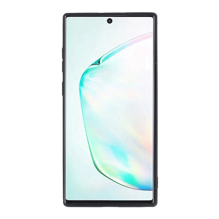 Doppelseitige Tpu-hülle Shell Für Samsung Galaxy Note 10 Plus/Note 10 Plus 5G - Schwarz