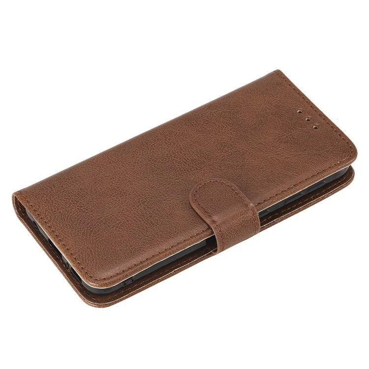 Magnétique KT Leath Series-3 Détachable Case de Support en Cuir de Portefeuille 2-en-1 Pour Samsung Galaxy A20e - Brun