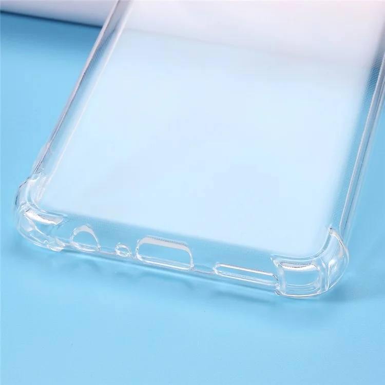 Caixa de Telefone TPU Transparente Resistente a Soltar Para o Samsung Galaxy A20s