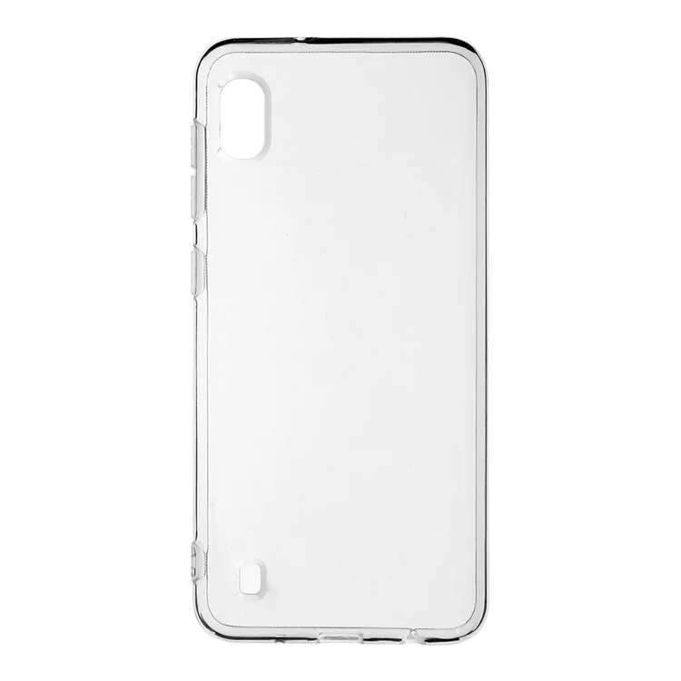 Caixa de TPU Suave Transparente Com Interno Não Deslizante Para o Samsung Galaxy A10