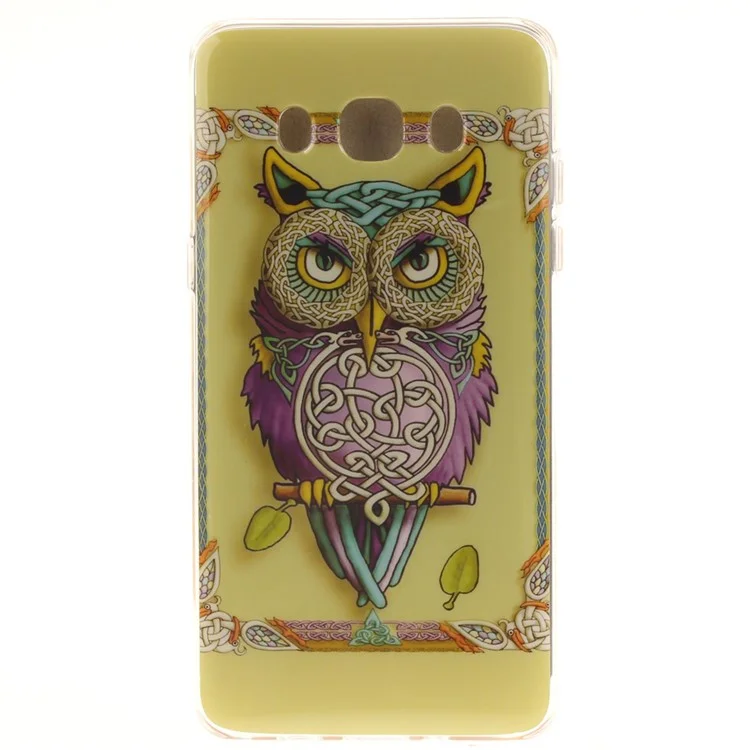 Soft TPU IMD Phone Case for Samsung Galaxy J5 (2016) - Mighty Owl