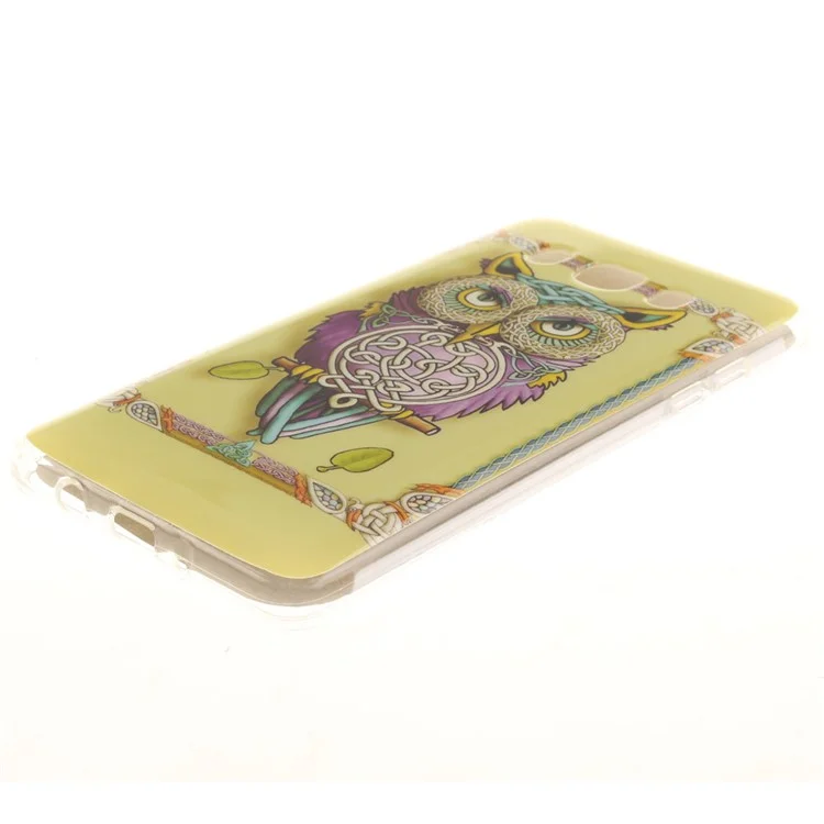 Soft TPU IMD Phone Case for Samsung Galaxy J5 (2016) - Mighty Owl