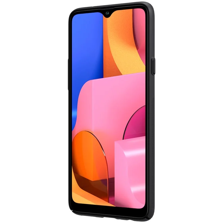 NILLKIN SUPER MOREED SHIELD Matte PC Задняя Оболочка Для Samsung Galaxy A20S - Чернить