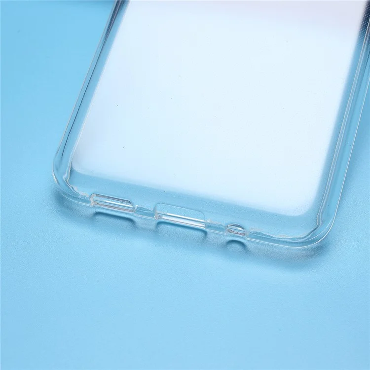 10PCS Transparent Soft TPU Phone Case with Non-slip Inner for Samsung Galaxy S20 4G/S20 5G