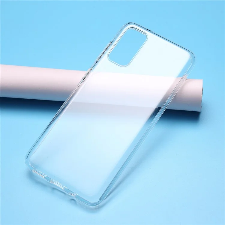 10PCS Transparent Soft TPU Phone Case with Non-slip Inner for Samsung Galaxy S20 4G/S20 5G