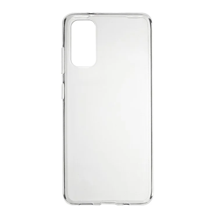 10PCS Transparent Soft TPU Phone Case with Non-slip Inner for Samsung Galaxy S20 4G/S20 5G