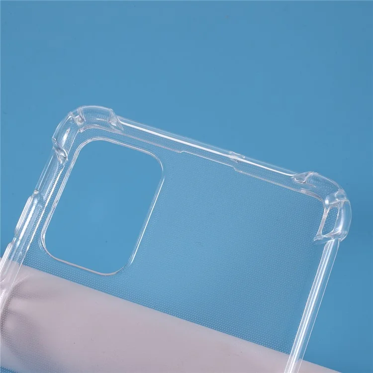 Drop-resistant Clear TPU Cell Phone Case for Samsung Galaxy A71