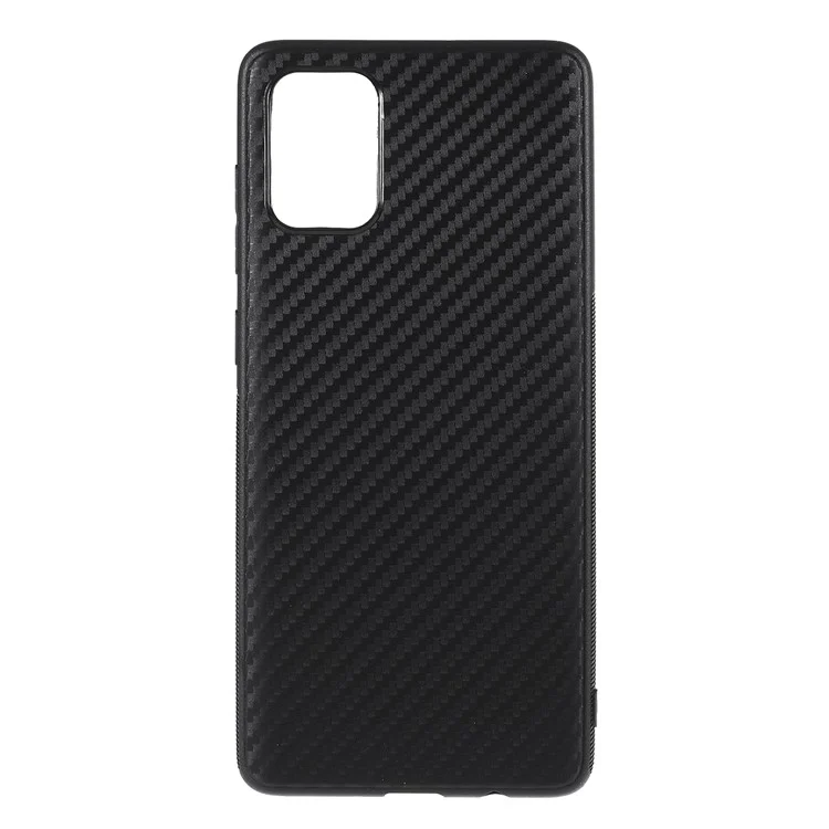 Kohlefaser-Skin-TPU-Handyhülle für Samsung Galaxy A71