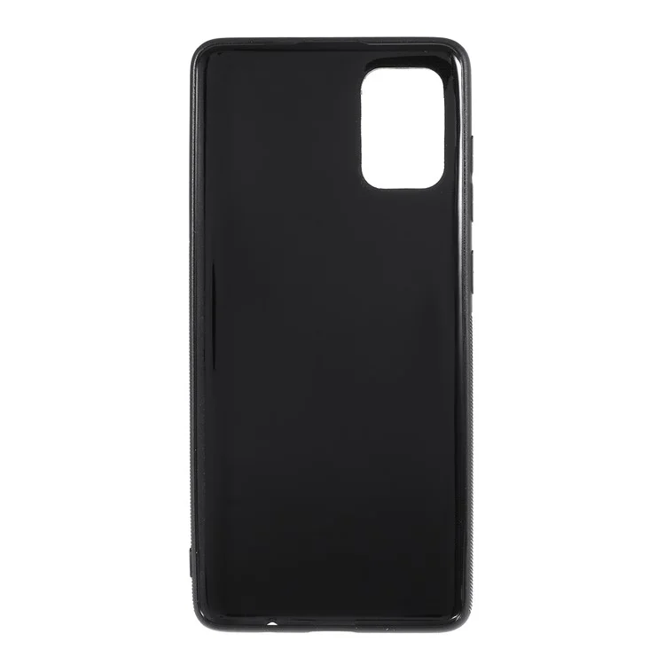 Kohlefaser-Skin-TPU-Handyhülle für Samsung Galaxy A71