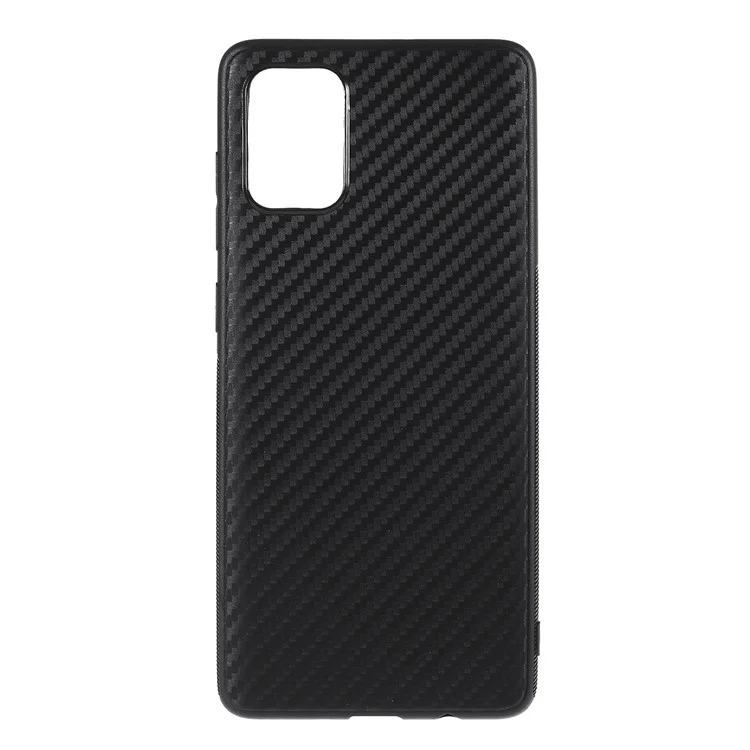 Kohlefaser-Skin-TPU-Handyhülle für Samsung Galaxy A71