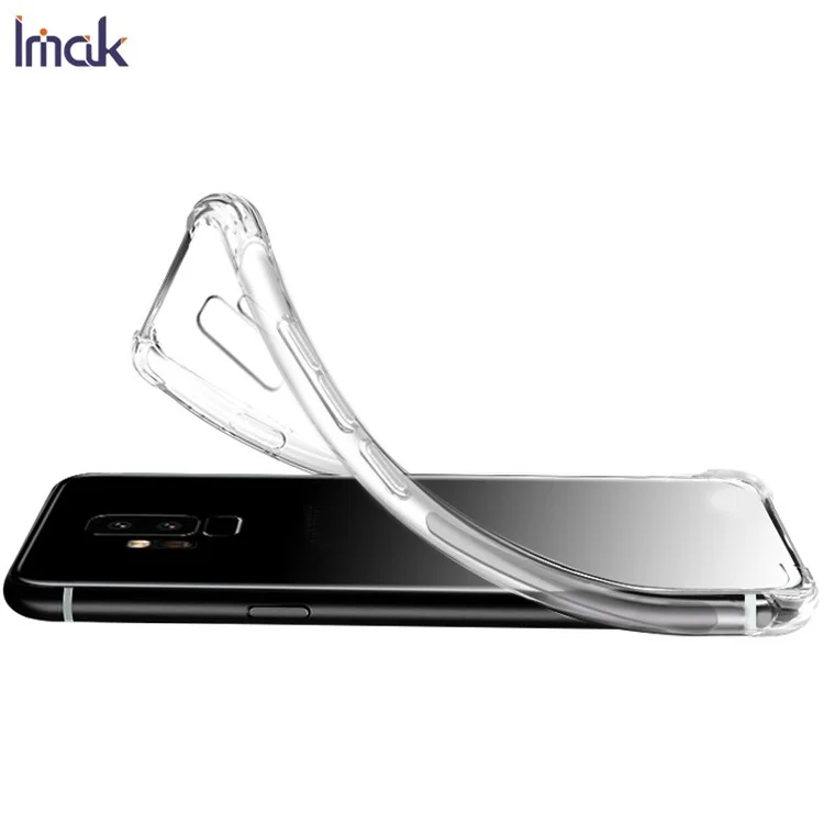 IMAK Cubierta de TPU TPU Airbag de Choque de Airbag Imak + Película de Pantalla Para Samsung Galaxy A51 - Transparente