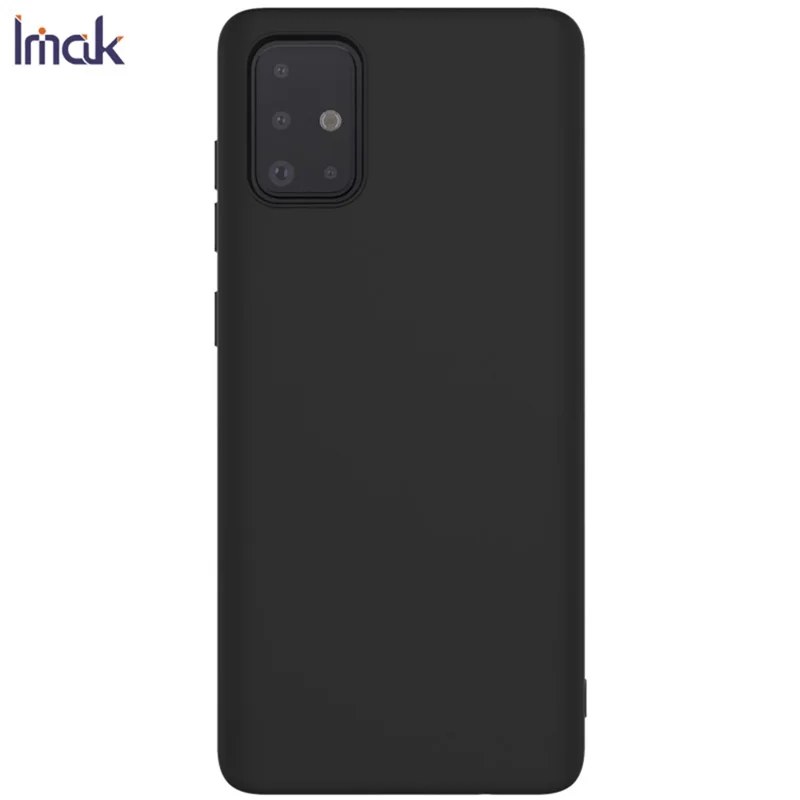 IMAK UC-1 Series Frosting TPU Covering for Samsung Galaxy A71 A715 - Black