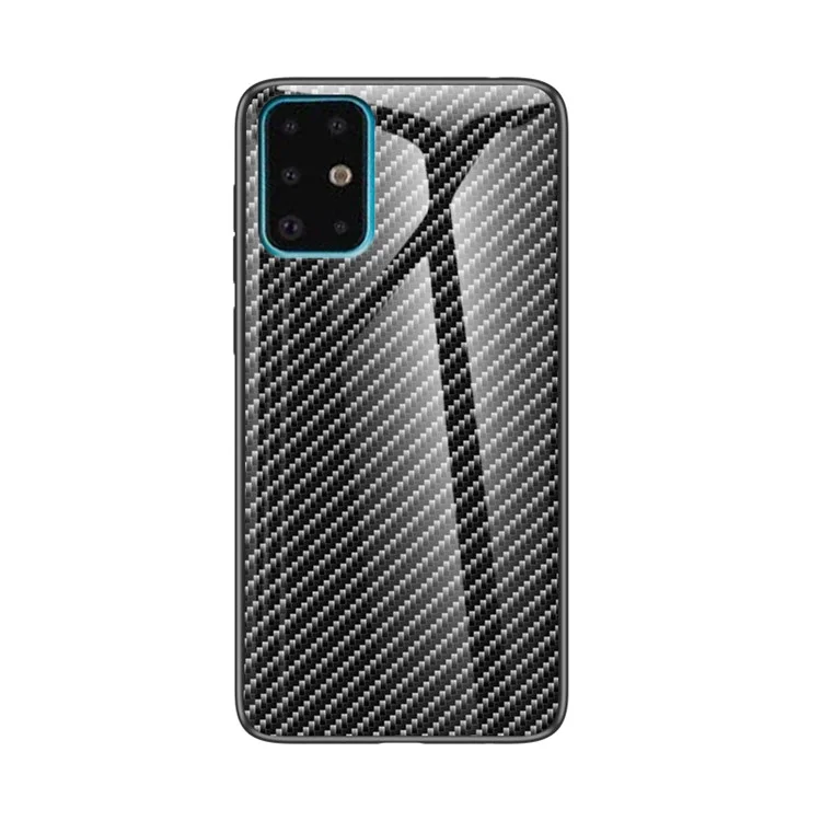 Vidrio Templado + PC + Carcasa de TPU para Samsung Galaxy S20 Plus - Negro