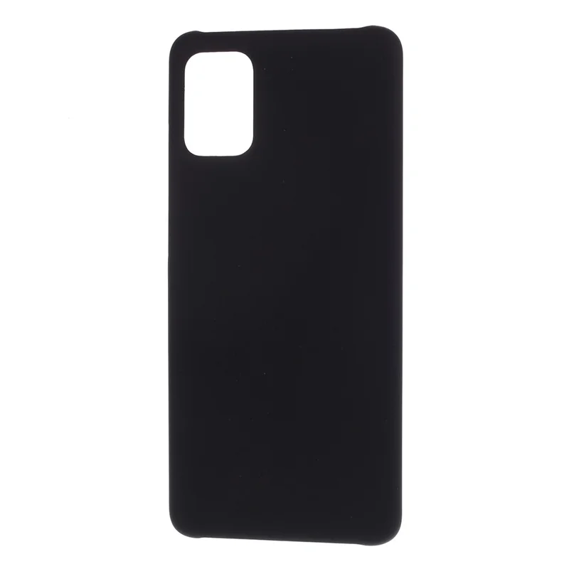 Rubberized Hard PC Case for Samsung Galaxy A51 - Black