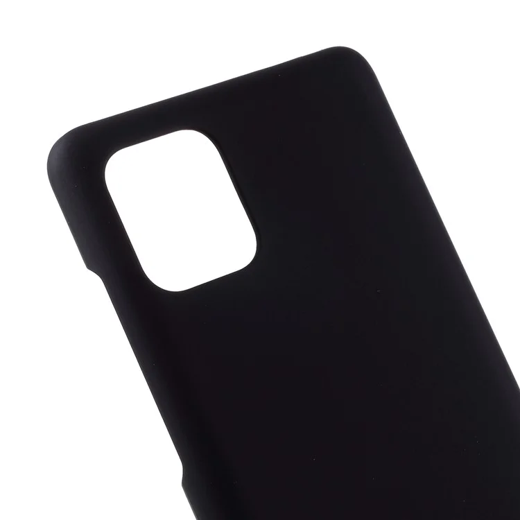 Case de PC Dura de Goma Para Samsung Galaxy A71 - Negro