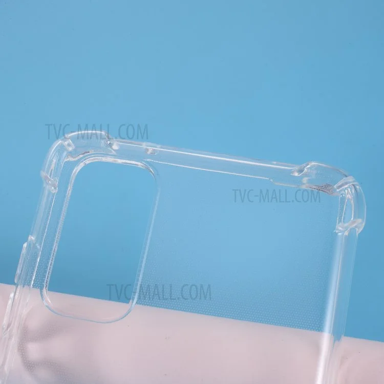 Funda de teléfono con absorción de golpes TPU transparente para Samsung Galaxy S20 Plus