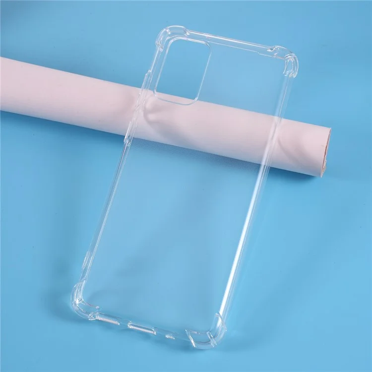 Coque de protection pour téléphone portable Samsung Galaxy S20 4G/S20 5G, avec absorption des chocs et en TPU transparent