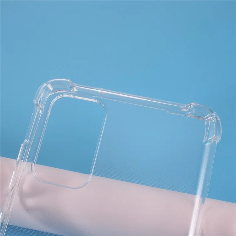 Coque de protection pour téléphone portable Samsung Galaxy S20 4G/S20 5G, avec absorption des chocs et en TPU transparent