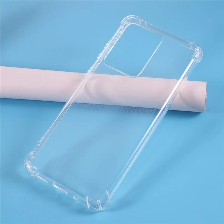 Absorção de Choque Casa de Telefone Transparente TPU Para Samsung Galaxy S20 Ultra