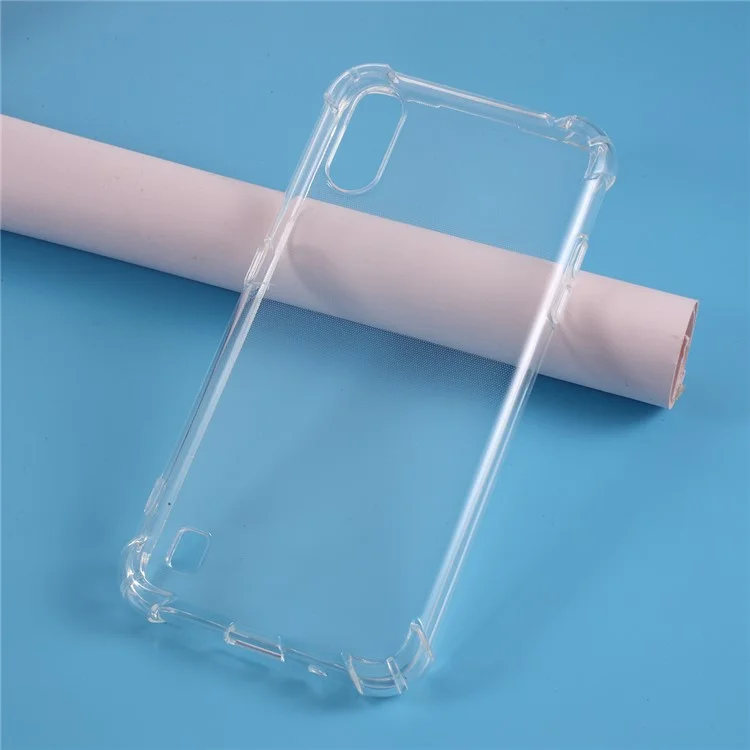 Étui de téléphone portable en TPU souple et résistant aux chocs pour Samsung Galaxy A01