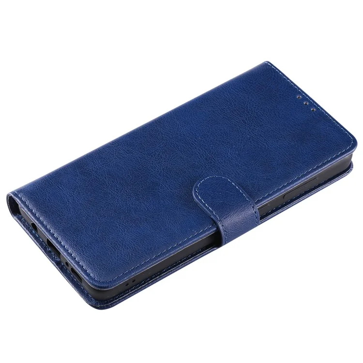 KT Leath Series-3 Détachable 2-en-1 PU en Cuir Portefeuille Sold Couvercle Pour Samsung Galaxy A71 - Bleu