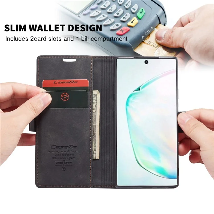 CASEME 013 Seria Serial Auto-absorbed Leath - Черный