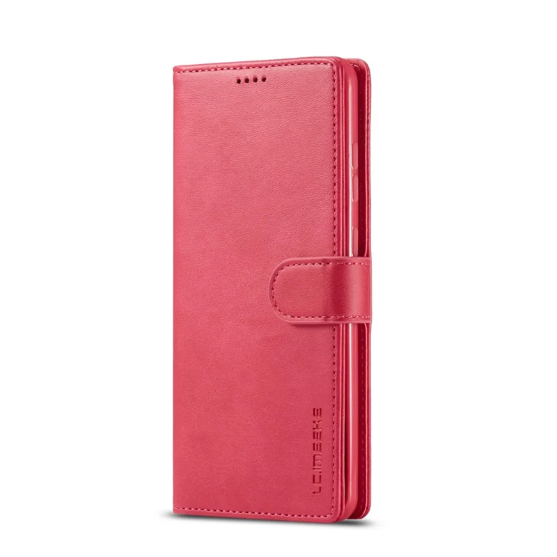 LC.IMEEKE Leather Wallet Stand Case for Samsung Galaxy S20 Plus - Rose