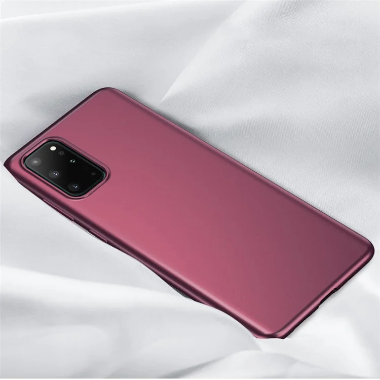 X-LEVEL Guardian Series Matte TPU Phone Case Cover for Samsung Galaxy S20 Plus / S20 Plus 5G - Wine Red