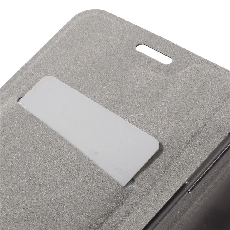 Cross Texture Stand Leather Case for Samsung Galaxy J3 / J3 (2016) - Black
