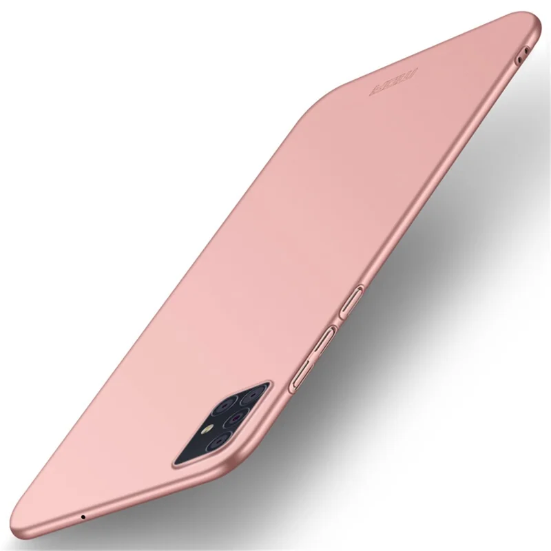 MOFI Shield Matte Plastic Back Protector Shell for Samsung Galaxy A51/M40S - Rose Gold