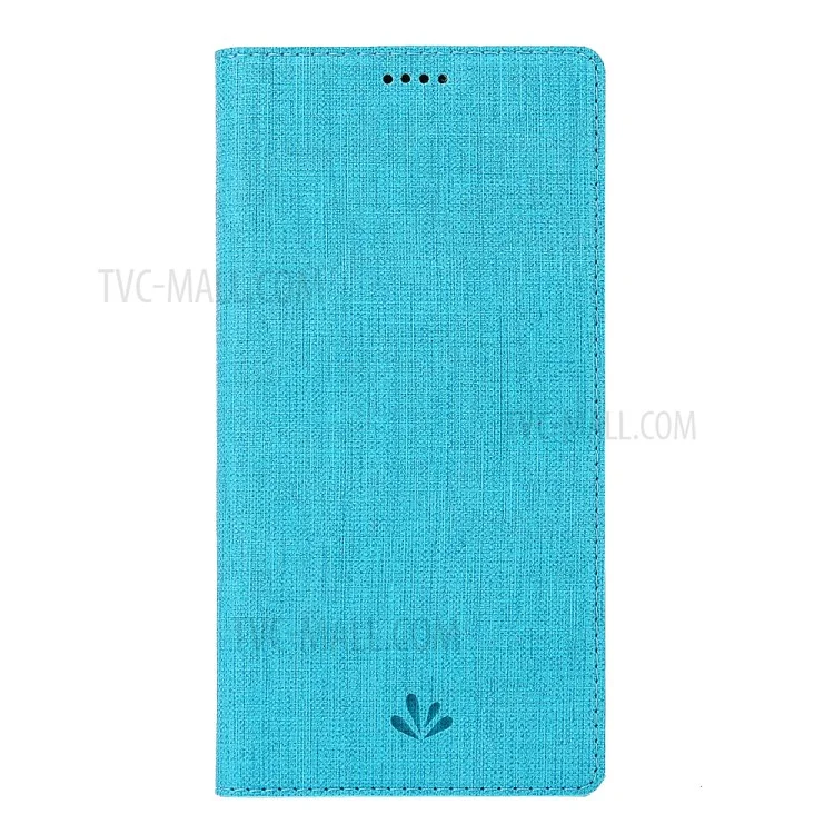 Custodia a Guscio in Pelle VILI DMX Cross Cross Per Samsung Galaxy A81/Note 10 Lite - Blu