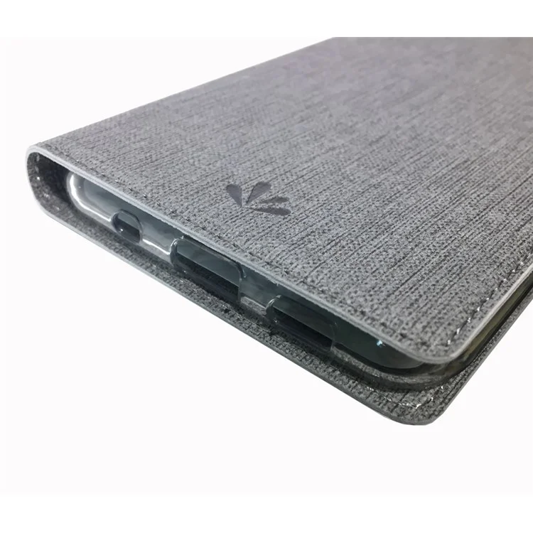 Custodia a Guscio in Pelle VILI DMX Cross Per la Pelle Per Samsung Galaxy S20 4G/S20 5G - Grigio