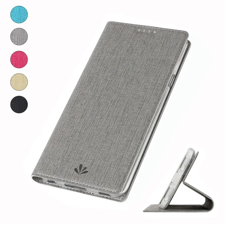 Custodia a Guscio in Pelle VILI DMX Cross Per la Pelle Per Samsung Galaxy S20 4G/S20 5G - Grigio