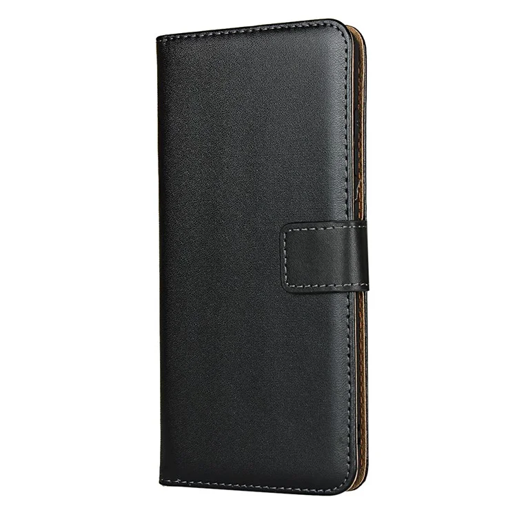 Étui de coque de téléphone cellulaire Véritable Portefeuille en cuir pour Samsung Galaxy A51 - Rose