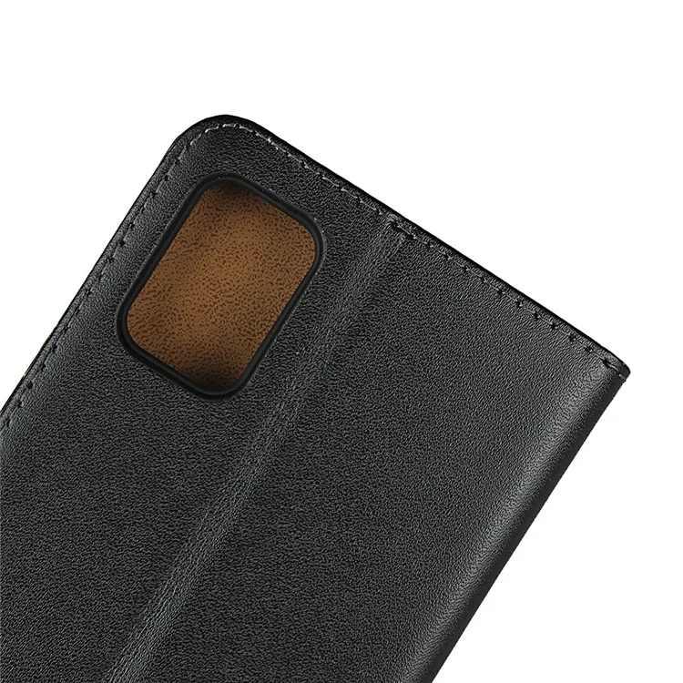 Étui de coque de téléphone cellulaire Véritable Portefeuille en cuir pour Samsung Galaxy A51 - Rose