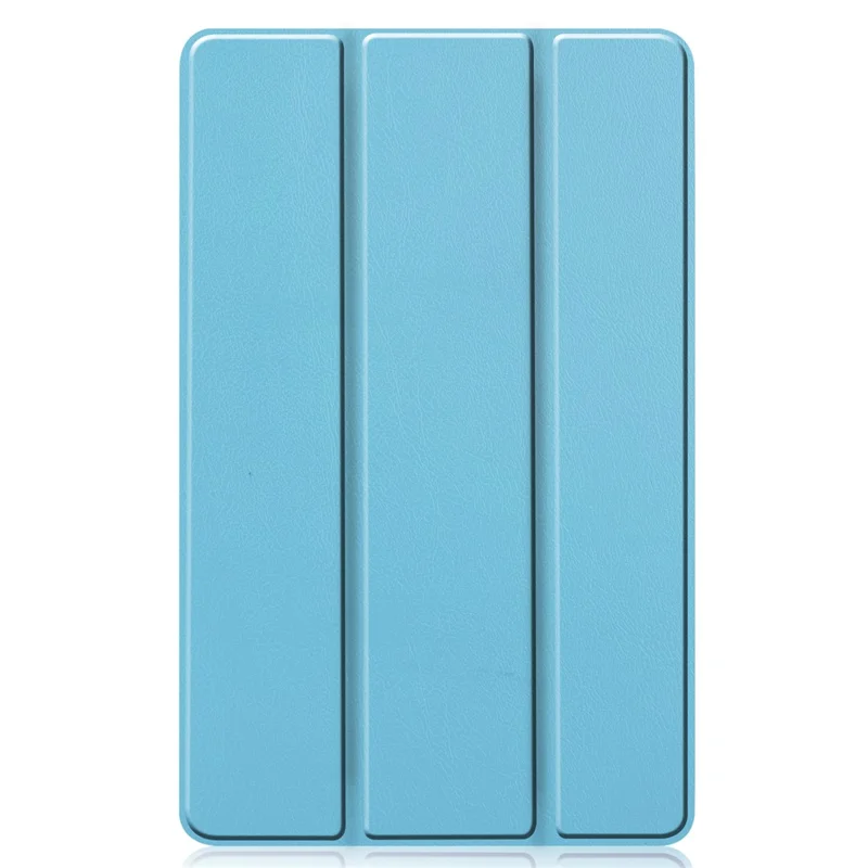 Tablet Case for Samsung Galaxy Tab S6 Lite (2024) / (2022) / (2020) Tri-fold Stand PU Leather Cover - Baby Blue