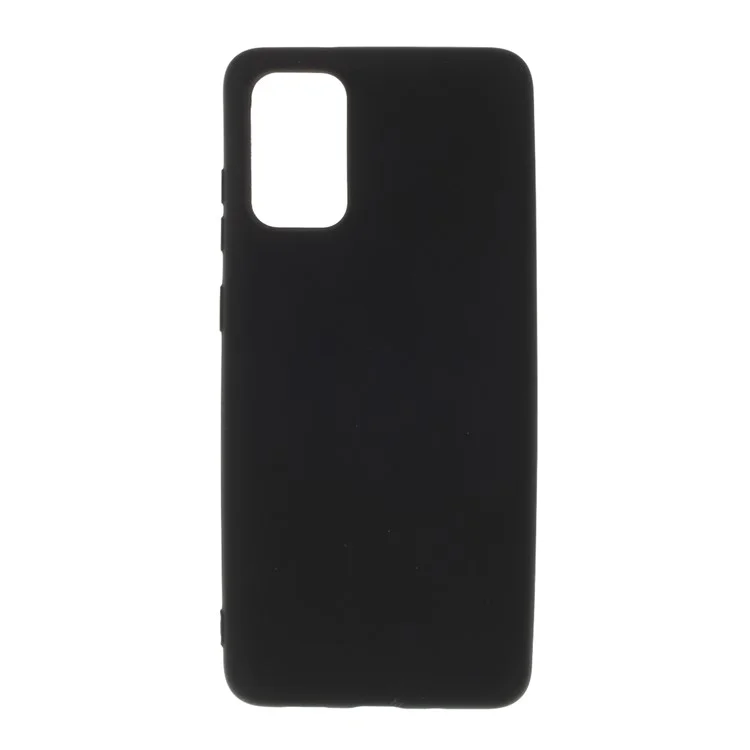 Cubierta Suave de Silicona Líquida de la Serie Dinámica de Nivel x Para Samsung Galaxy S20 Plus/S20 Plus 5G - Negro