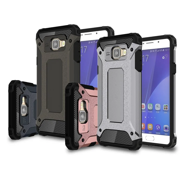 Armor PC TPU Cover for Samsung Galaxy A5 SM-A510F (2016) - Silver