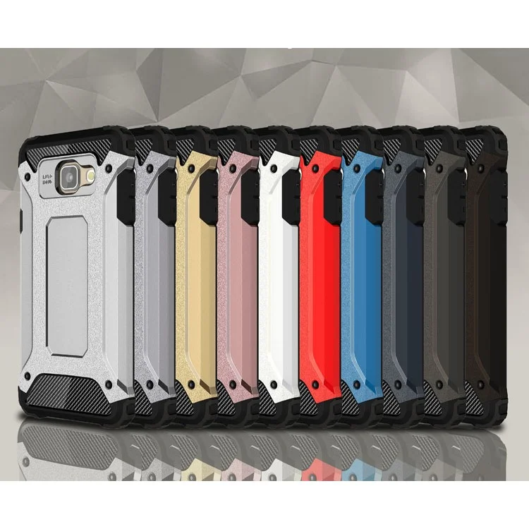 Armor PC TPU Cover for Samsung Galaxy A5 SM-A510F (2016) - Silver