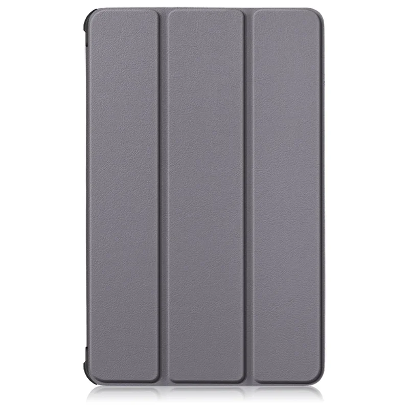 Tri-fold Stand Leather Smart Case for Samsung Galaxy Tab S6 Lite (2020) P610 P615 / (2022) / (2024) - Grey