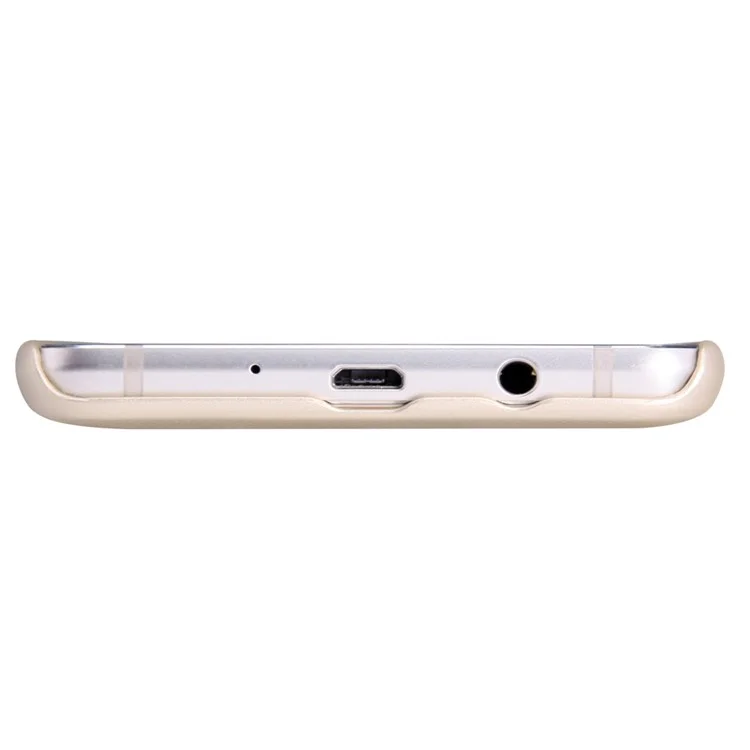 NILLKIN Super Frosted Shield Hard Phone Cover for Samsung Galaxy J5 (2016) - Gold