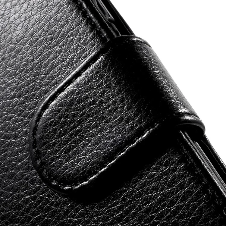 Litchi Leather Wallet Case Belt Clip Holster for Samsung Galaxy S7 G930